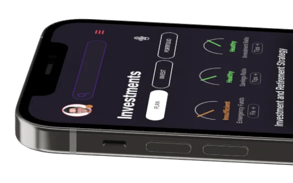Cashvisory mobile app interface simplifying personal finance